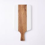 Tabla de bambu con ceramica