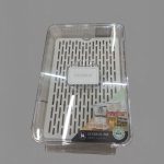Organizador rectangular acrilico